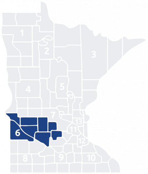Special Olympics Minnesota Area 6 is located in the west central part of the state